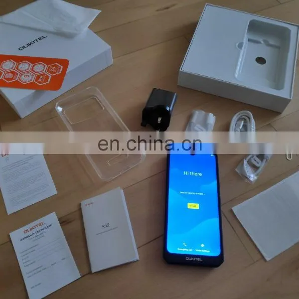 5V/6A Quick Charge Smartphone OUKITEL K12 6.3' MTK6765 Octa-core 6GB+64GB 10000mAh Battery Best Quality Android 9.0 4G Mobile photo-4
