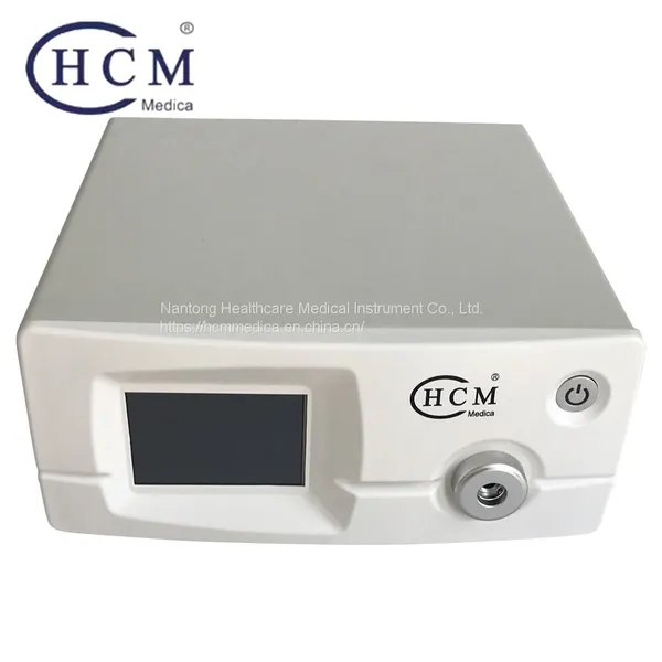 HCM MEDICA 120W Rhinolaryngoscope Illuminator Medical Endoscope Camera Image System LED Cold Laparoscope Light Source
