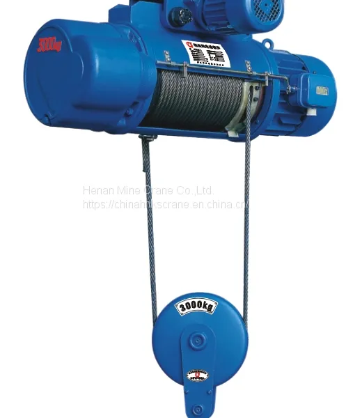 Low Head Room Wire Rope Electric Hoist photo-2