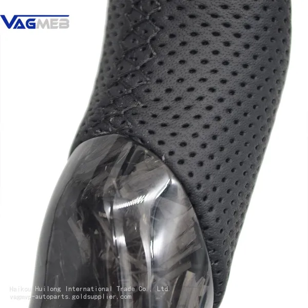 Fog Carbon Fiber Steering Wheel Leather For VW Golf MK7 7.5 GTI GTD GTE R 2013-2020 Polo GTI For Tiguan for Passat DSG photo-2