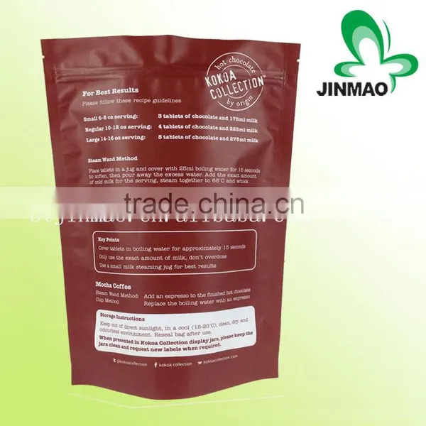 Aluminum Foil Compound Plastic Bag With Zipper for Food Packing photo-5