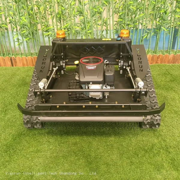 Remote Control Mower With Tracks, China Remote Control Bank Mower Price, Remote Control Hillside Mower for Sale photo-4