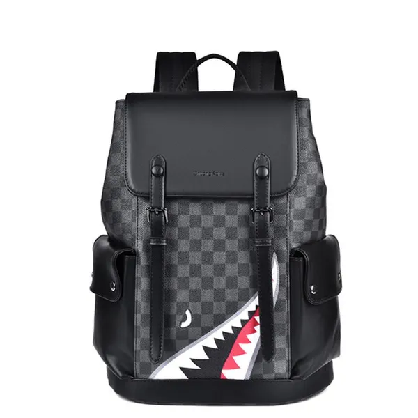 Manufacturer Sales Large Capacity Backpack Men's Backpack Leisure Business Computer Bag Trendy Backpack photo-5
