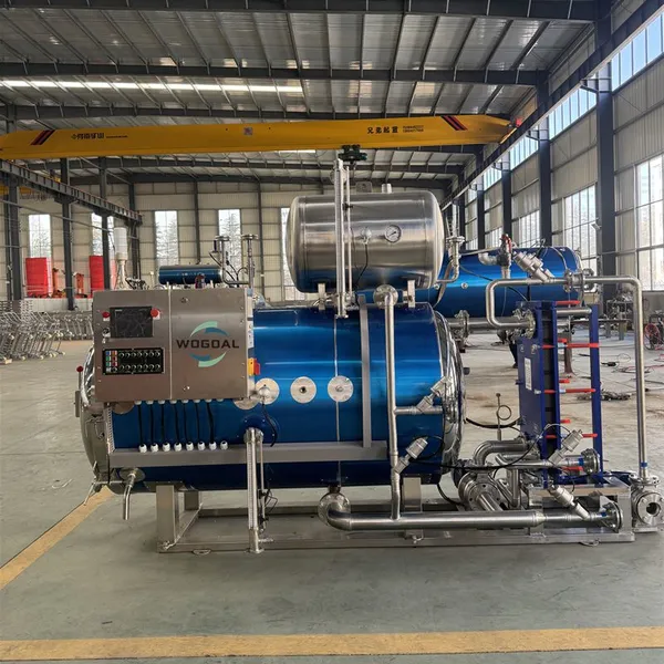 Automatic Water Spray Batch Retort Canned Fish Sterilization Machine photo-3