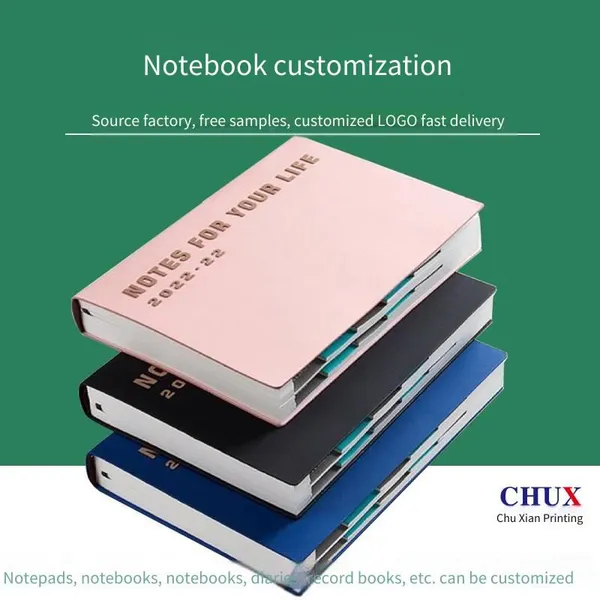 Customizable a5 Notebooks With Logo Printing, Thickened, for Business Use, With Cover and Inner Page Printing photo-3