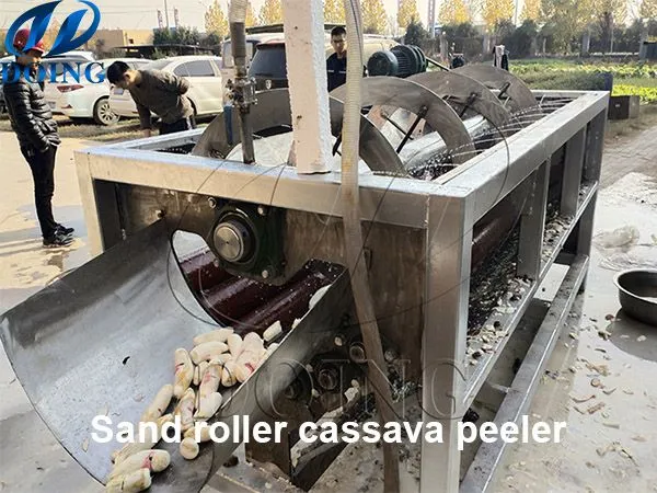 Turnkey Solution Transforming Cassava to Garri Cassava Garri Processing Machinery Cassava Peeler