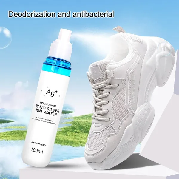 Ion Antibacterial Deodorant Spray, Shoe Cabinet, Shoe and Sock Deodorant, Efficient Sterilization, Prevent Beriberi