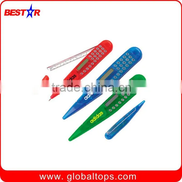 Calculator With Thermometer