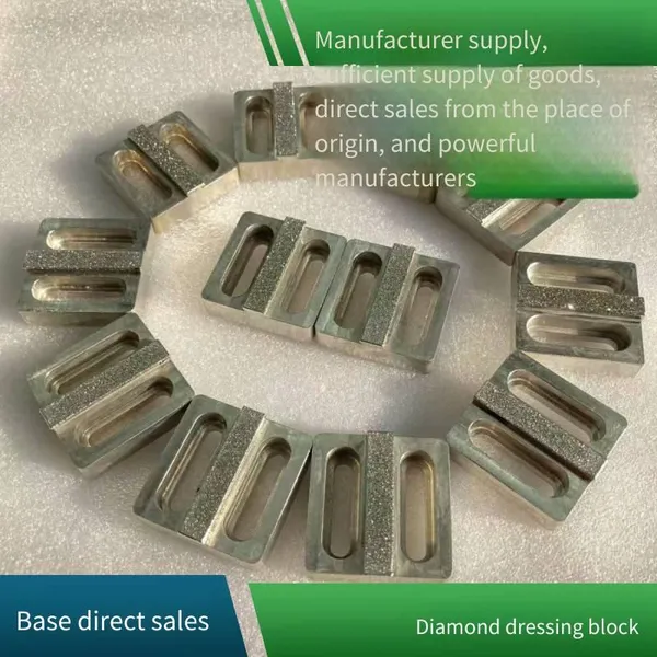 Electroplated Diamond Grinding Block, Single-sided Sand-plated for Sharpness, Substrate Available, Wear-resistant for Grinding photo-4
