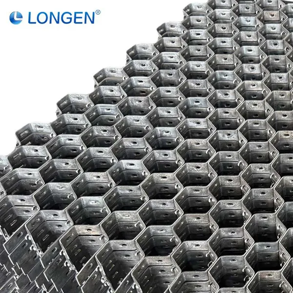 Anti Refractory Bonding Hole Turtle Shell Hexagonal Mesh Double Clench Structure Firm Connection Refractory Works photo-3