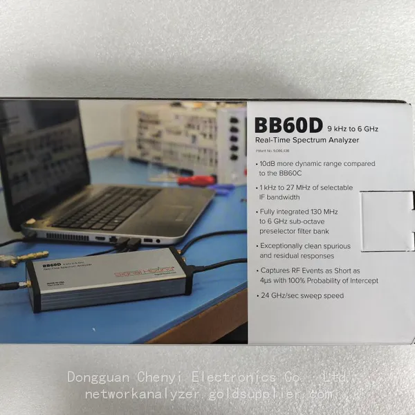 BB60D Signal Hound Precision RF Monitoring Receiver 9kHz-6GHz Low Phase Noise Calibrated Measurement Gear photo-2