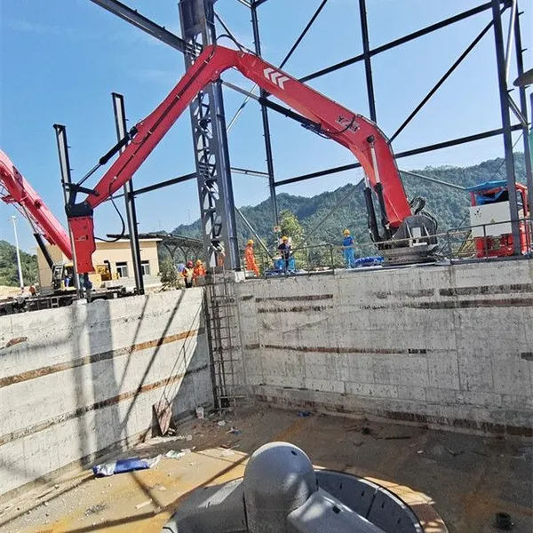 YZH Machinery’s Pedestal Rockbreaker Boom System