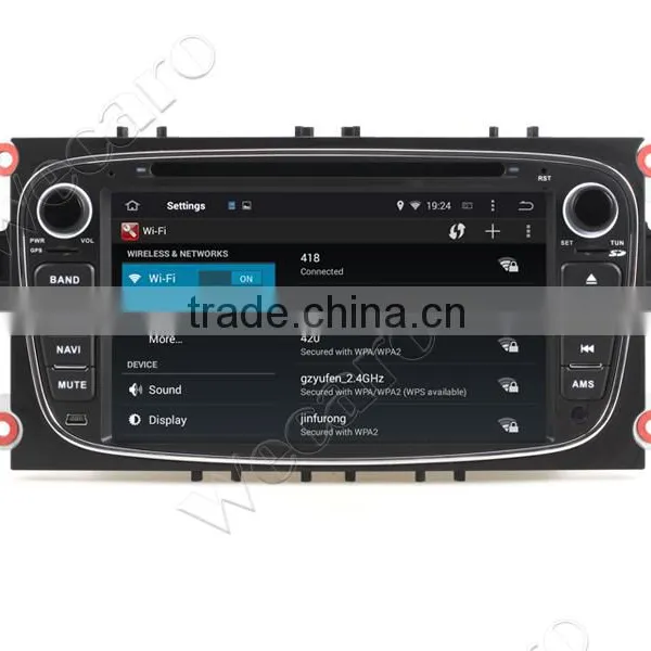 Wecaro WC-FU7608 Android 4.4.4 Stereo Touch Screen for Ford Mondeo Android Car Dvd 2007 - 2010 OBD2 photo-4