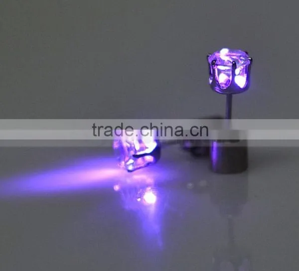 Party Bling LED Ear Buds Fashion Blinking Earrings photo-4