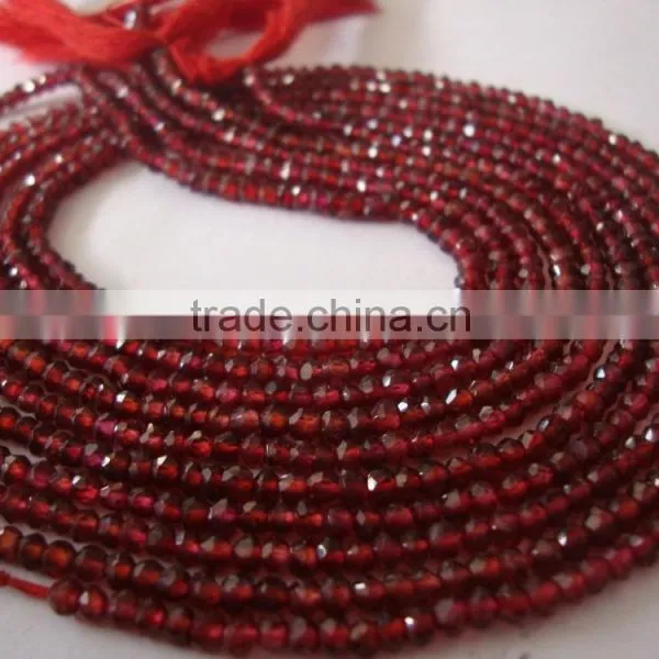 Garnet Faceted Beads photo-3
