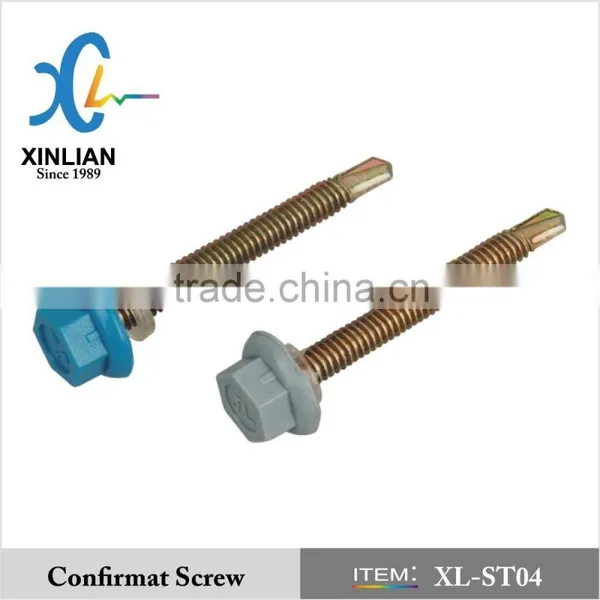 Hex Head Self Drilling Screw With EPDM Washer for Africa Market photo-4