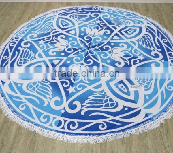 Cotton Round Beach Towels photo-3