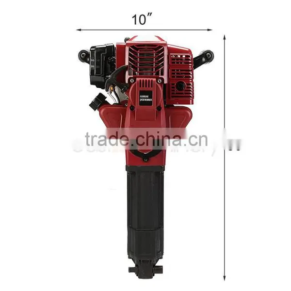 Gas Demolition Jack Hammer Gasoline Concrete Breaker JH95A Rock Drill photo-3