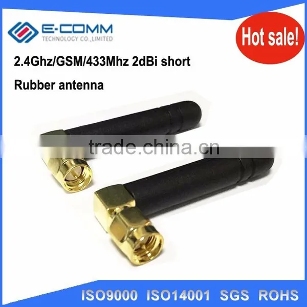 Wholesale High-quality WIFI Elbow Antenna Outside the Glue Stick Antenna 2.4G Short Stick Antenna photo-4