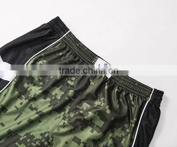 Cheap Price Unisex Submation Reversible Camo Basketball Uniform With Cap photo-6