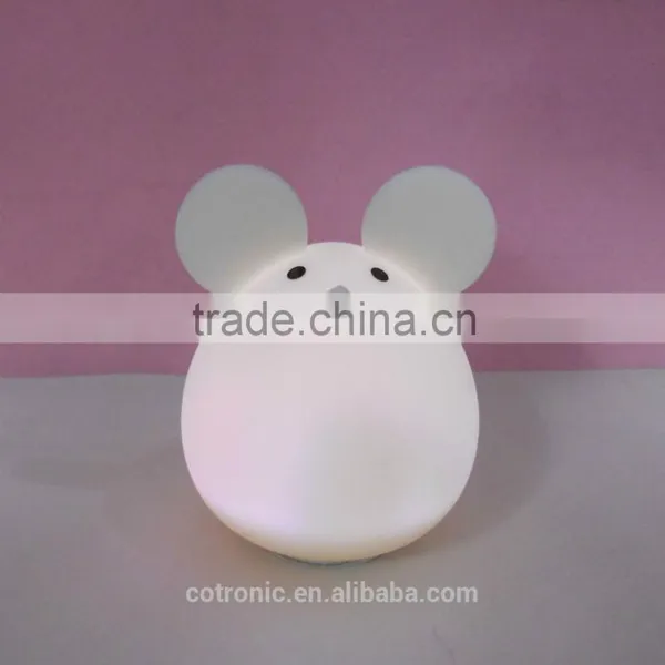EN71 Approval Portable Silicone Safe Baby Sleeping Night Light photo-3
