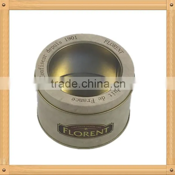 Small Metal Tin Box / Small Metal Box With Window Top photo-4