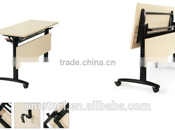 Office Furniture Steel Metal Folding Table for Training Meeting