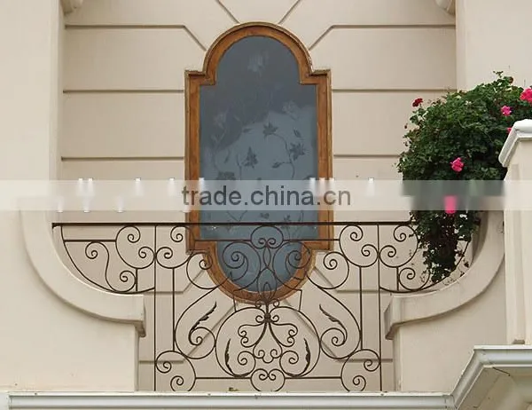 European Wrought Iron Balcony Fence,window Fence,street Fence,pet Fence,OEM