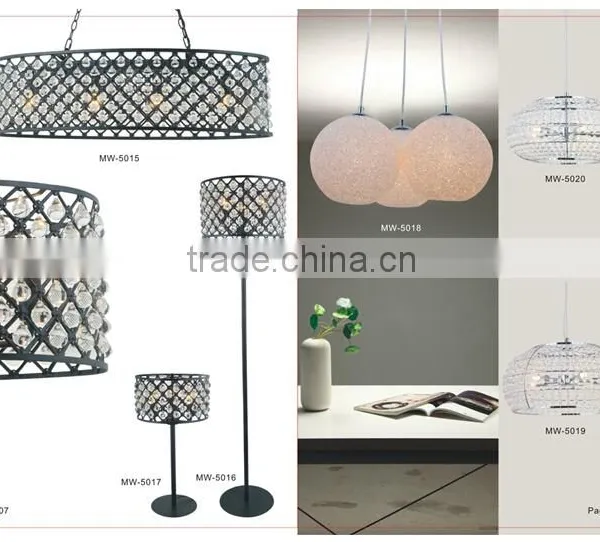 Chinese Lighting Factory-Outlet Modern Round Crystal Ball Chandelier Holiday Lighting Fixture Lantern Pendant Light photo-2