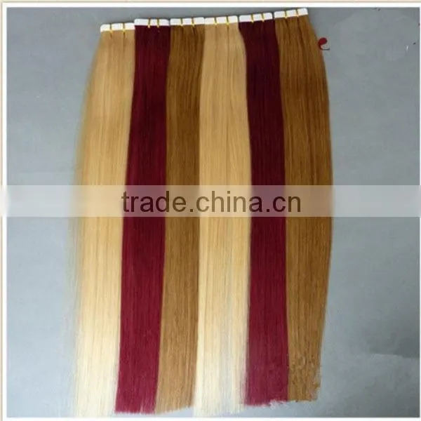 2016 Products Wholesale 30inch Russian Hair Skin Weft Tape Remy Hair Extensions