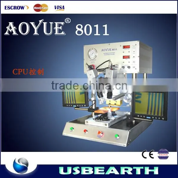 3 in 1 Welding Machine, Fully Automated AOYUE Soldering Station AOYUE 8011,Hot Bar Solder+Two Magnified Cameras+LCD Screen