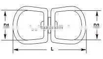 Zinc and Alloy Double Eye Swivel Bolt Eye to Eye Snap Hook Bag Parts & Accessories in Rigging Manufacturer photo-5