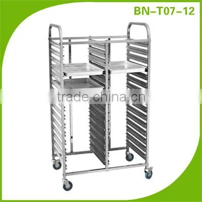 Commercial Stainless Steel Catering Tray Trolley BN-T16~T18 photo-5