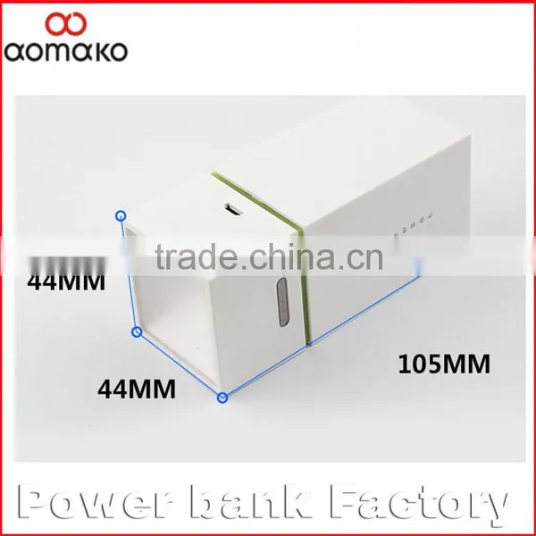 Dual Output 1A or 2.1A External Battery Charger 10400MAH Power Bank Made in China Wholesale Supplier of Power Bank