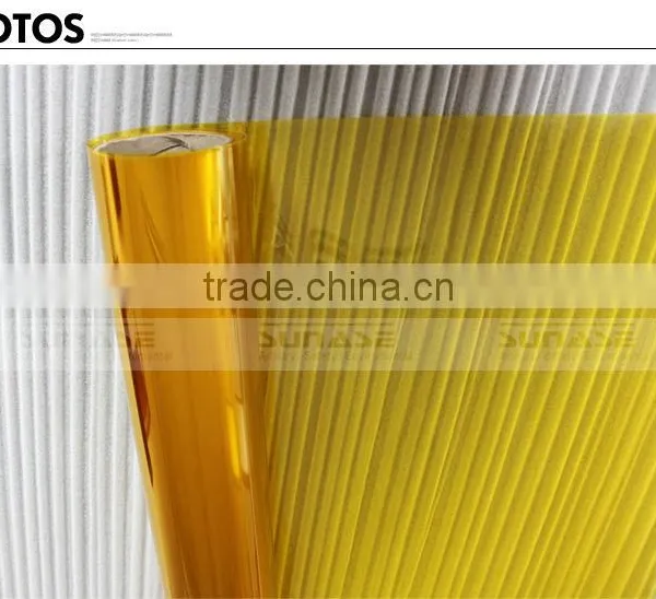 Decorative PET Orange Transparent Color Window Film Similar to 3M Window Film photo-2