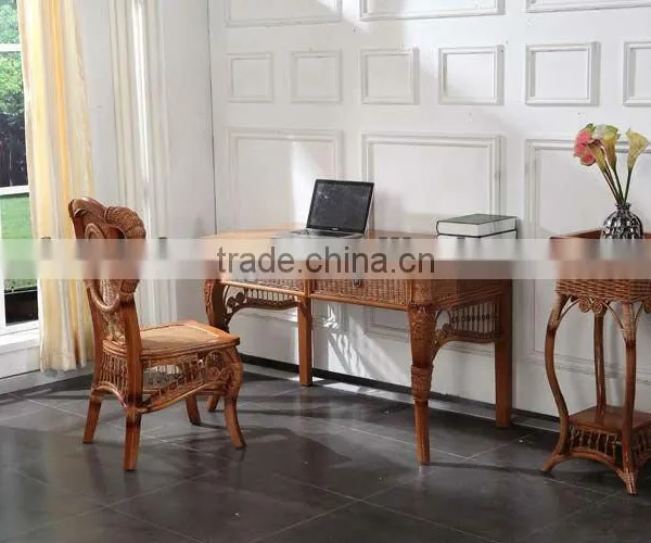 Conservatory Cane Desk and Chair