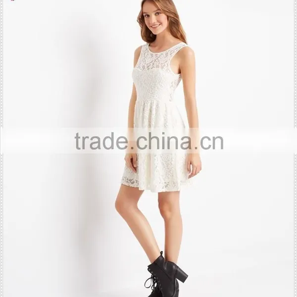 China Wholesale Clothing Floral Lace Dress Woman Clothes Woman Quality Choice photo-4