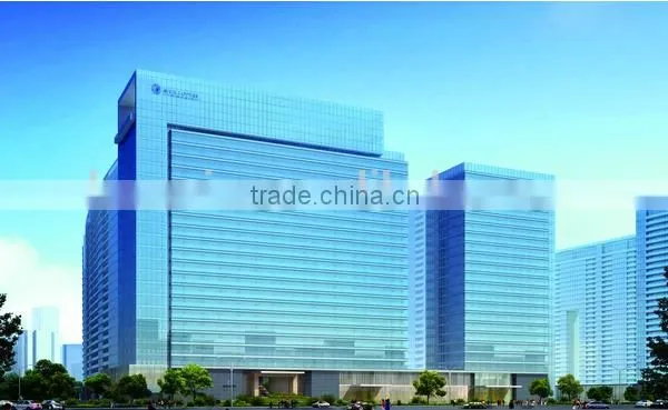 Unitized glass curtain wall with CE certificate