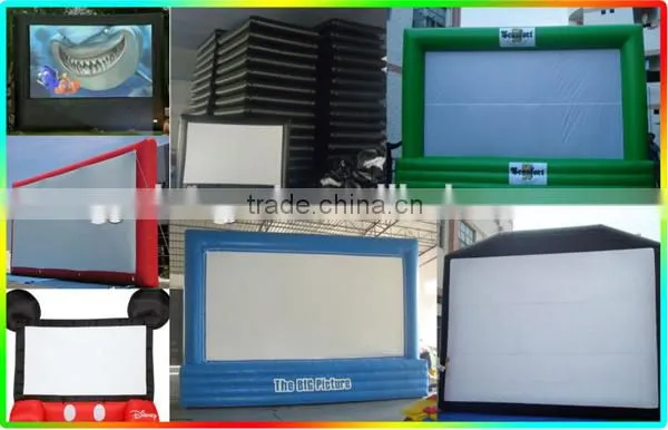 Outdoor Used Inflatable Movie Screen,Indoor Inflatable Projector Screen For Sale photo-4
