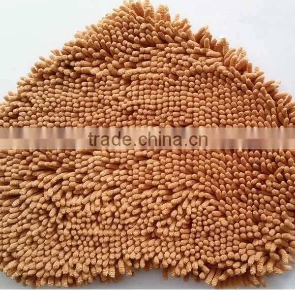 NEW Anti Slip Back Microfiber Chenille Carpet,microfiber Bath Mat / Chenille Mat-QINYI photo-3