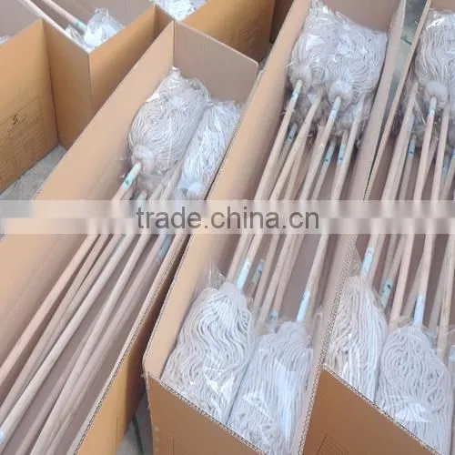 Wooden Handle Cotton Mop photo-5