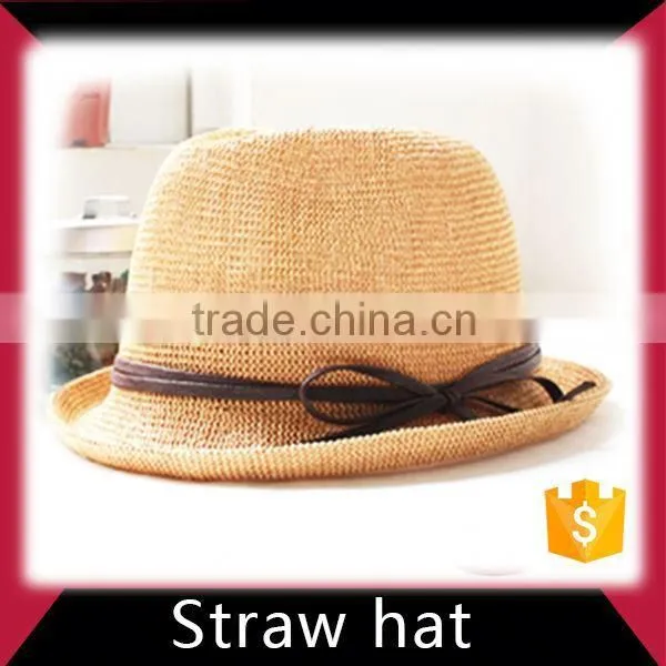 Cowboy floppy straw hat