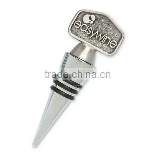 Wholesale Customized Heart Sharp Wine Stopper photo-3