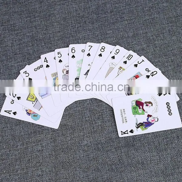 Custom Matt Lamination Transparent Poker Cards Glossy Naked Girl Playing Cards Engraved Playing Cards ---DH20547 photo-2