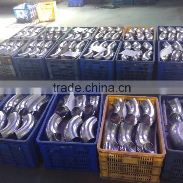 Factory Direct Sales All Kinds of Stainless Steel Butt Welded Seamless Pipe Fitting photo-4