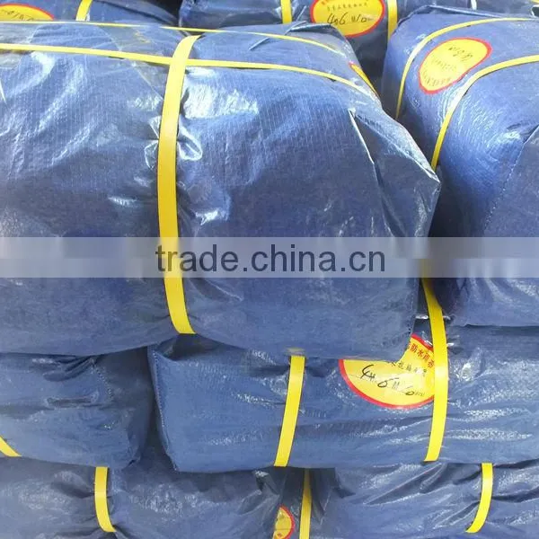 Blue/Silver PP Plastic Laminating Tarps Sheets Tarpaulin Cover Waterproof PP Tarpaulin Manufacturers China photo-3
