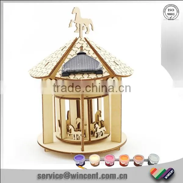 DIY Solar Powered Wooden Educational Science Toys photo-3