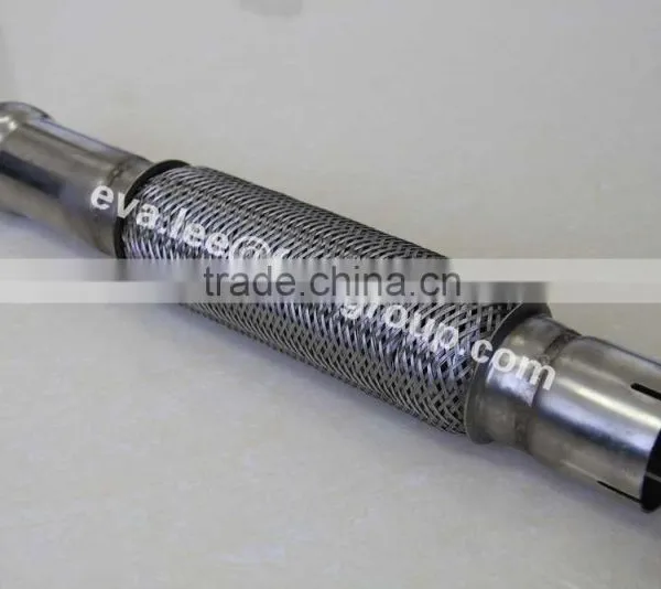 Stainless Steel Auto Exhaust Flexible Pipe / Automotive Exhaust Bellow