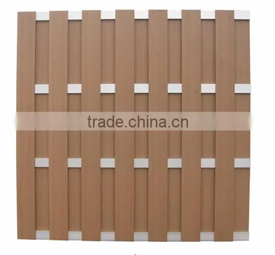 JFCG QP-05 Eco Friendly WPC Material Anti-corrosion Garden Fence Panel
