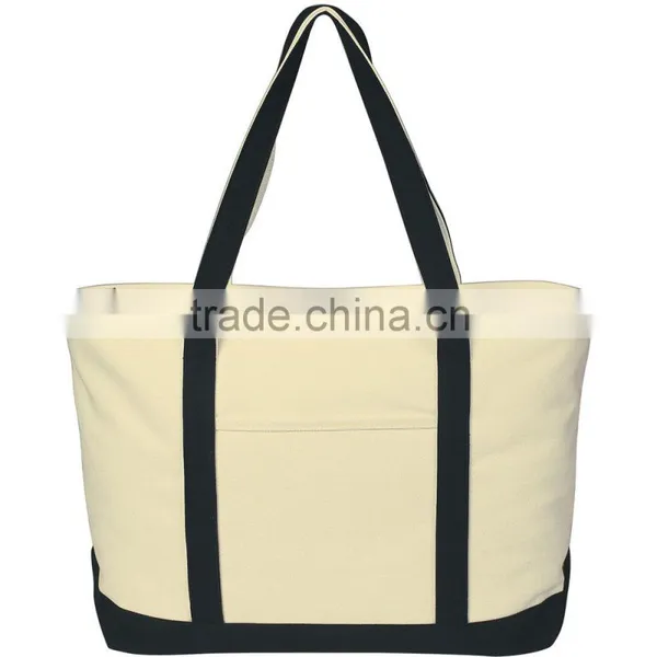 Large Heavy Cotton Beach Bag photo-3